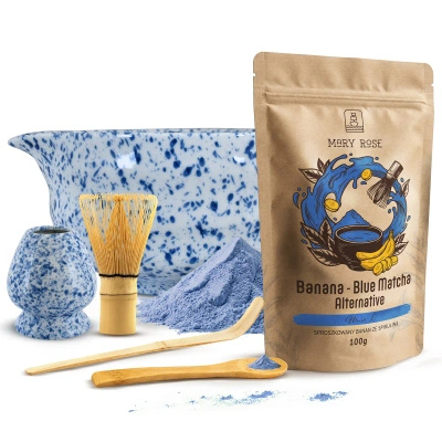 Zestaw do przygotowania Blue Matcha