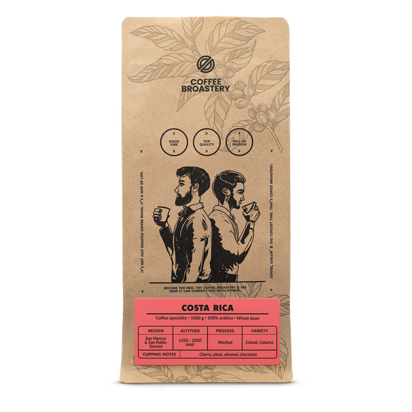 Bro Coffee Roastery - Kawa ziarnista Costa Rica San Rafael Speciality 1 kg