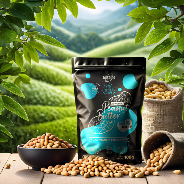 Zestaw 2x Masło Orzechowe w Proszku Nustino