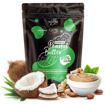 Nustino – Masło Orzechowe w Proszku – Kokos (bez dodatku cukru) 400 g