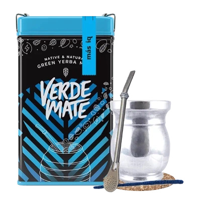Zestaw Yerbera Verde Mate Mas IQ 0,5kg Palo Santo