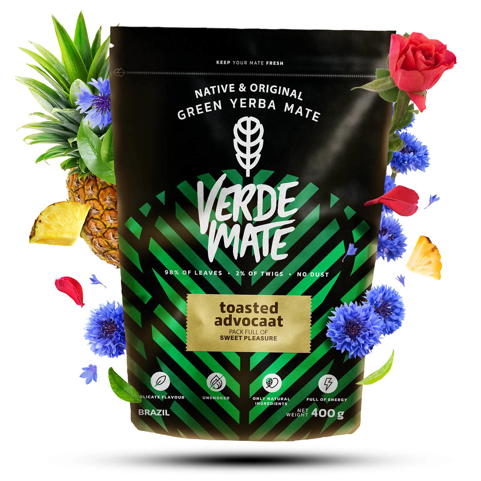 Verde Mate Green Advocaat Tostada - Zbliżenie