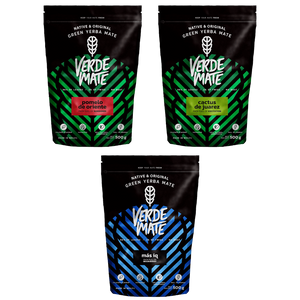Zestaw Yerba Verde Mate Green różne rodzaje 3x500g