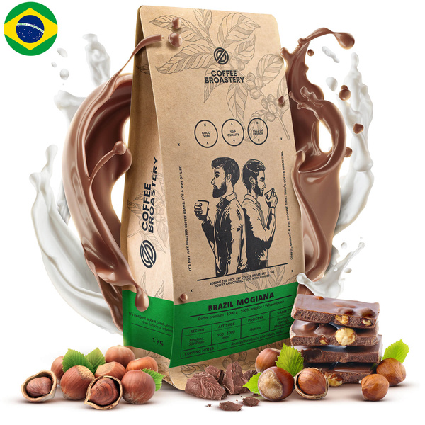 Zestaw kawa Bro Coffee Roastery Costa Rica San Rafael + Nicaragua Colibrí Azul + Brazil Samba 3x1kg (3kg)