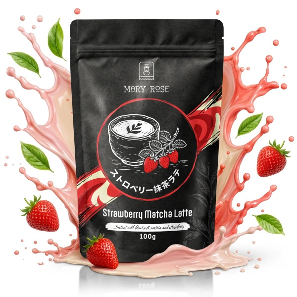 Mary Rose – Strawberry Matcha Latte 100 g