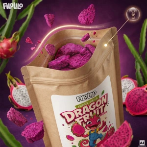 FiloLilo – Smoczy owoc liofilizowany (plastry) 20 g