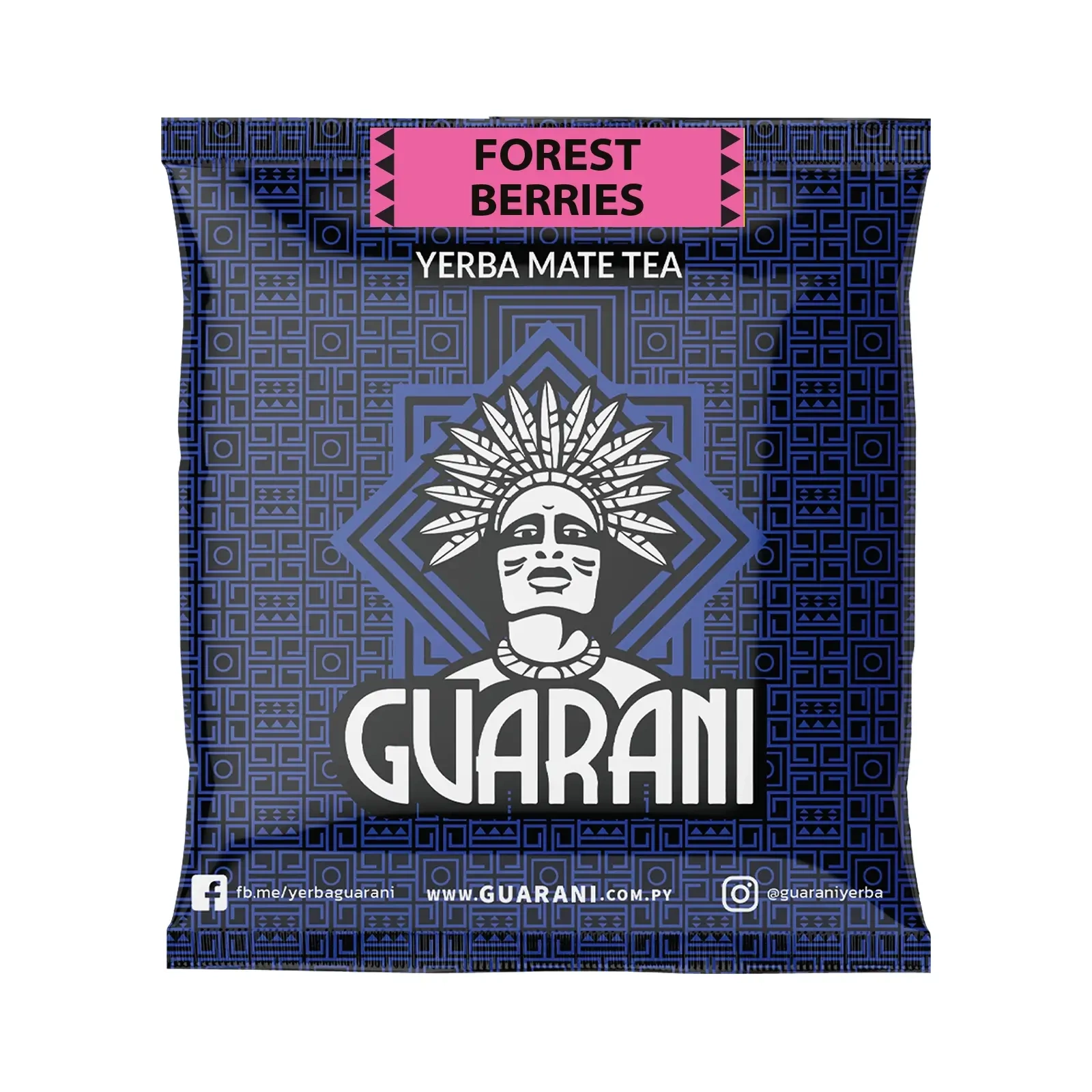 Yerba Mate Guarani Forest Berries - w opakowaniu