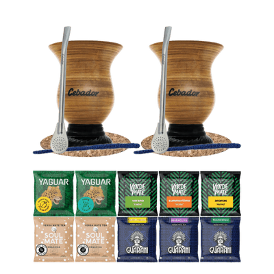 Zestaw Yerba Mate dla Dwojga 10x 50g 500g Matero