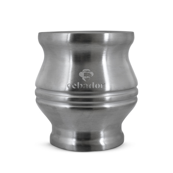 TermoColador – naczynko termiczne do yerba mate – 190 ml (srebrne)