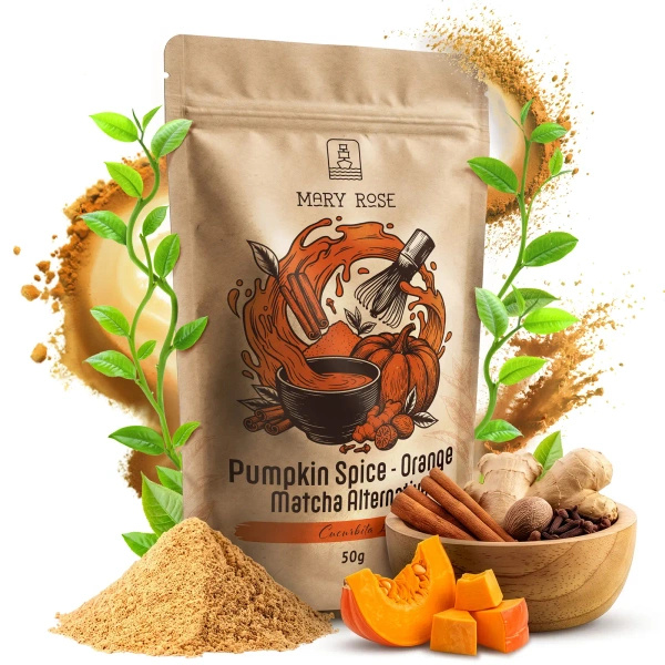Mary Rose – Orange Matcha Alternative – Pumpkin Spice (w proszku) 50 g