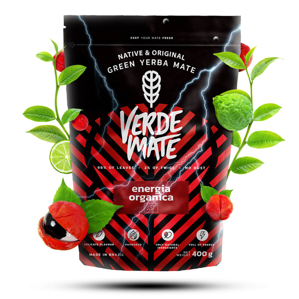 Verde Mate Green Organica Energia Guarana 0,4kg