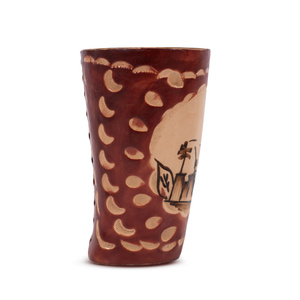 Guampa palo santo - zdobiona