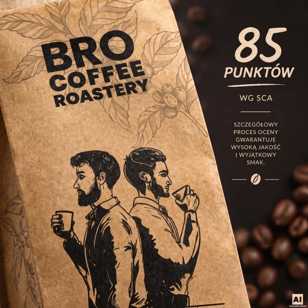 Bro Coffee Roastery – Kawa ziarnista Kenya Nyeri Speciality 400 g