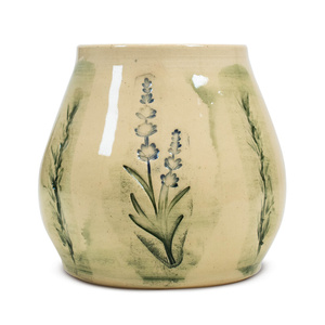 Matero Ceramiczne Flora Green 300 ml – seria Crater