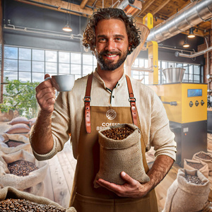 Bro Coffee Roastery - Kawa ziarnista Amico dall'Italia Espresso Roast 400 g
