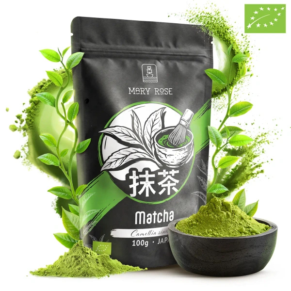 Zestaw 3 herbat matcha BIO z Japonii: ceremonialna + premium + kulinarna