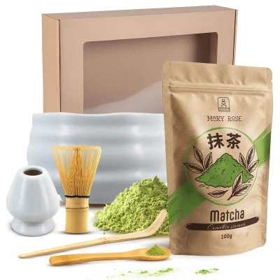 Zestaw Prezentowy do parzenia herbaty matcha