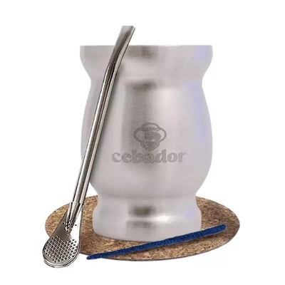 TermoMate Cebador matero termiczne silver + bombilla