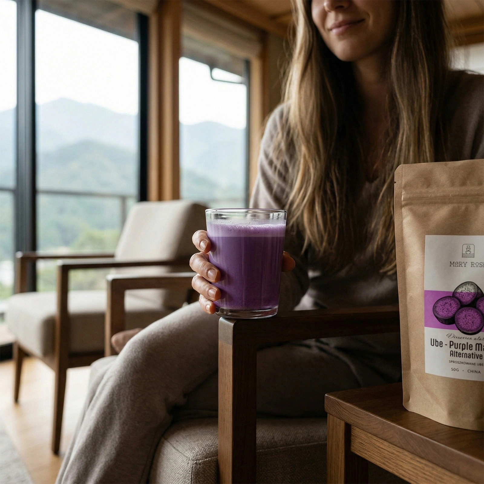 Mary Rose Purple Matcha