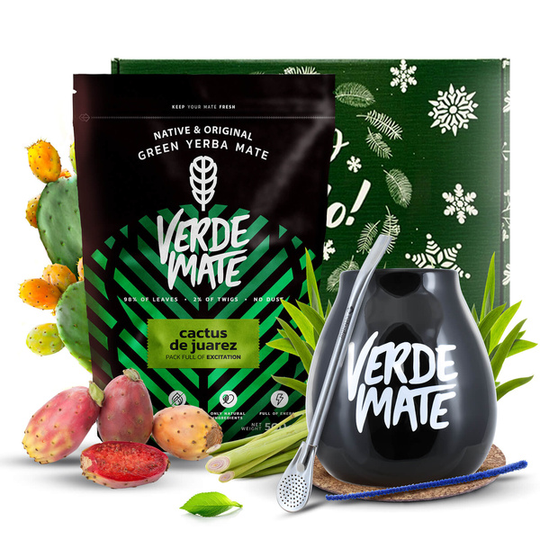 Zestaw prezentowy Yerba Verde Mate Cactus 0,5kg