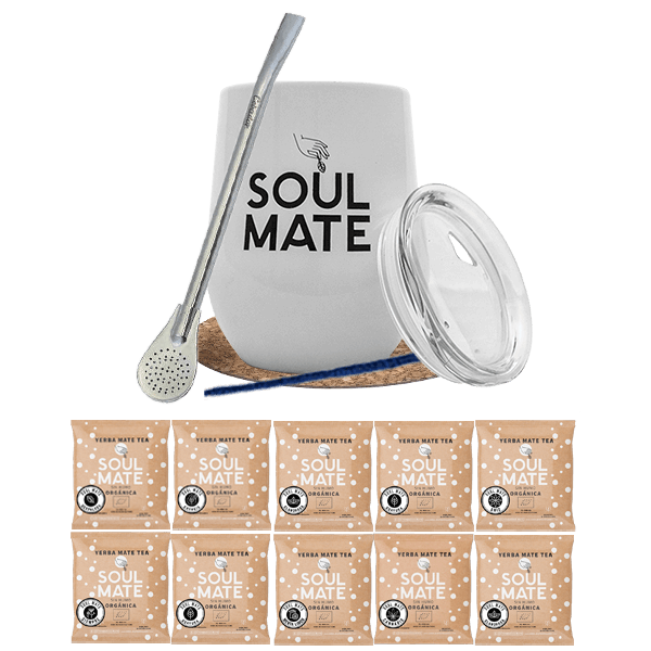 Zestaw Yerba Soul Mate 10x50g TermoLid 500g