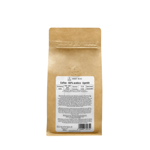 Mary Rose - Kawa ziarnista Uganda Kanyenye speciality 400 g