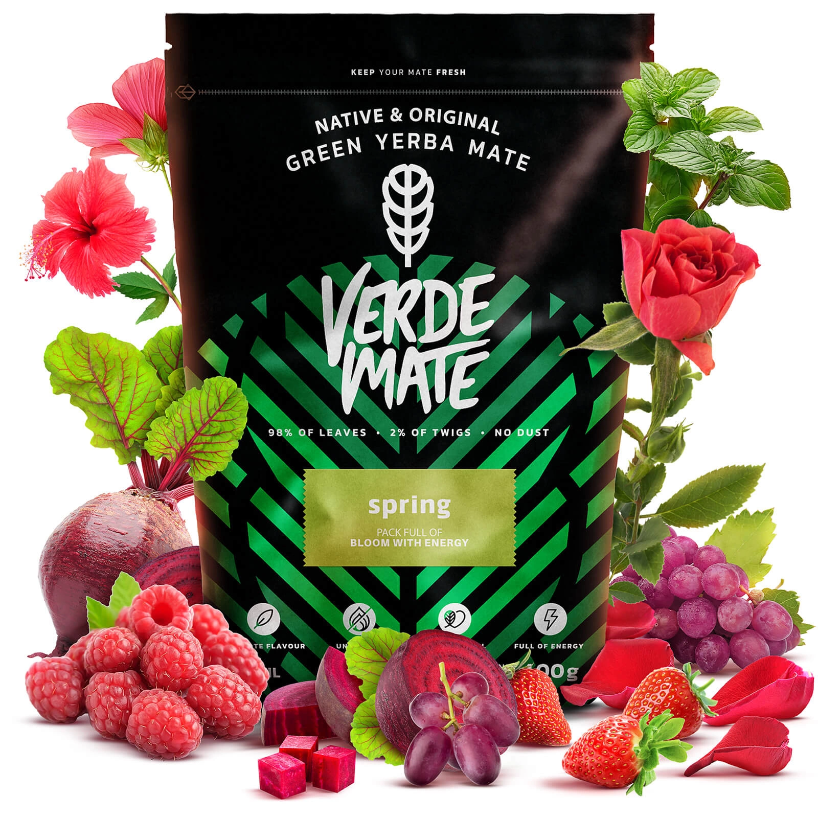 Verde Mate Green Spring - Zbliżenie