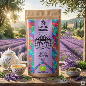 Guayusa Pachamama Lavanda – organiczna z lawendą – 100g