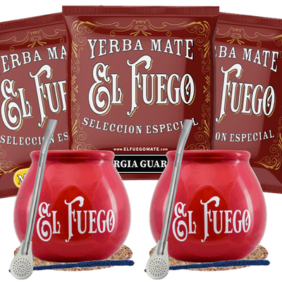 Zestaw Yerba Mate Matero bombilla DLA DWOJGA