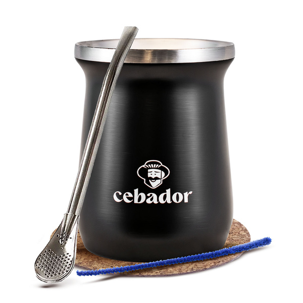 Zestaw do yerba mate: matero termiczne TermoMate PRO + bombilla
