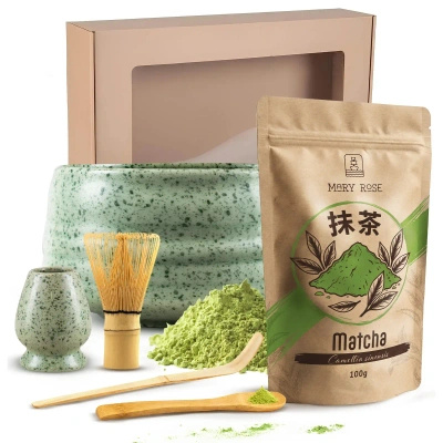 Zestaw Prezentowy do parzenia herbaty matcha