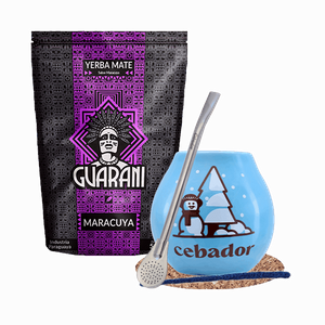 Zestaw Yerba Mate Marakuja + Tykwa 500g