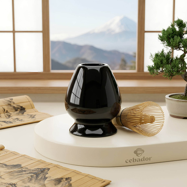 Kusenaoshi – Ceramiczna podstawka pod Chasen – Yoru