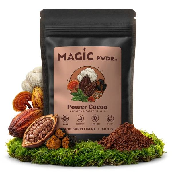 Magic Pwdr – Power Cocoa – Calm & Focus Blend 400 g