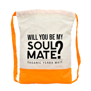 Bawełniany worek z szerokimi paskami z logo Soul Mate