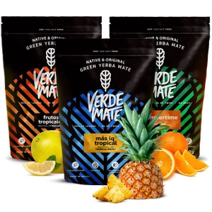 Zestaw Yerba Mate Verde Green Owocowe 3x500 1,5kg