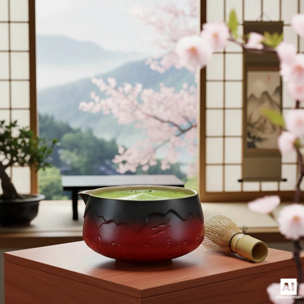 Zestaw do parzenia herbaty matcha - Mountain