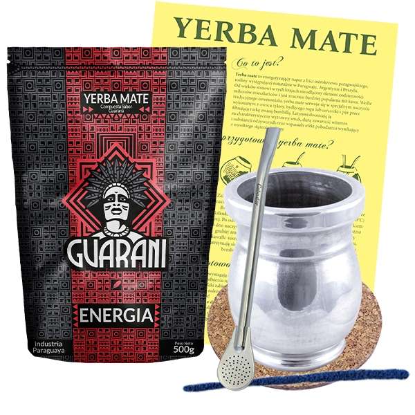 Zestaw Guarani Energia + Palo Santo + akcesoria