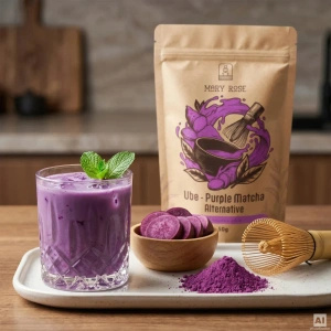 Zestaw Kolorowe Matche: Purple Matcha + Blue Matcha