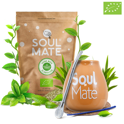 Zestaw Startowy do Yerba Mate Soul Mate Tykwa 500g