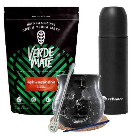 Zestaw startowy Yerba Verde Mate 0,5kg + yerbomos