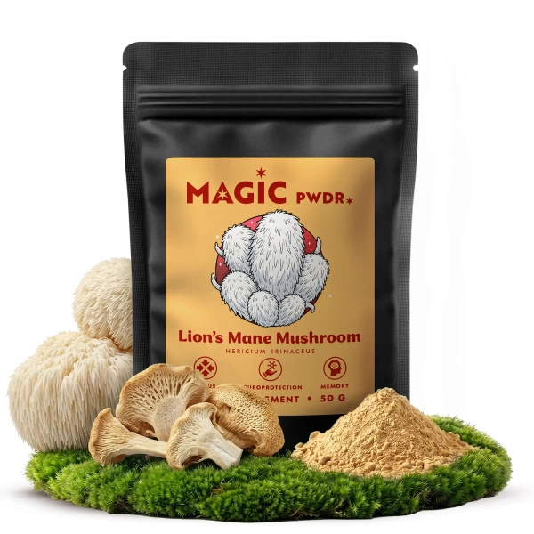 Magic Pwdr – Lion's Mane – soplówka jeżowata 50 g