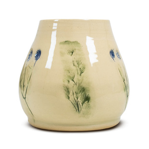 Matero Ceramiczne Flora Blue 300 ml – seria Crater