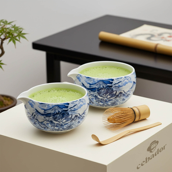 Zestaw akcesoriów do parzenia herbaty matcha Dragon