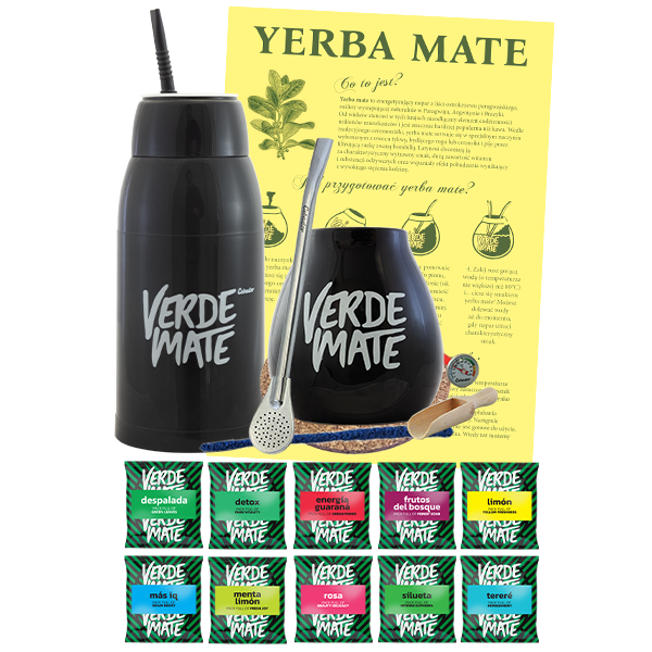 Zestaw Yerba Verde Mate Green 10x50g 500g Yerbomos