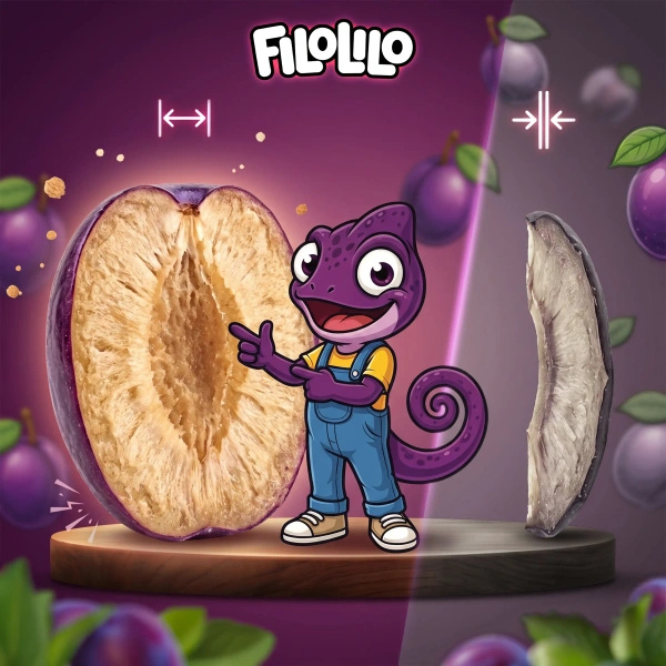 FiloLilo – Śliwka liofilizowana (połówki) 20 g