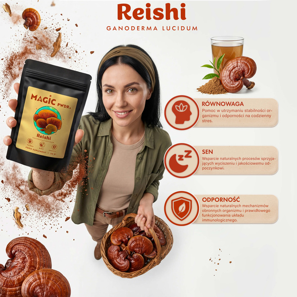 Magic Pwdr – Reishi 30 g