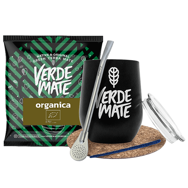 Zestaw Yerba Verde mate TermoLid matero termiczne + próbka