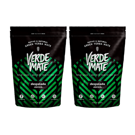  Yerba Verde Mate Green Despalada 2x 500g