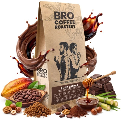 Bro Coffee Roastery – Kawa ziarnista Pure Crema 1 kg